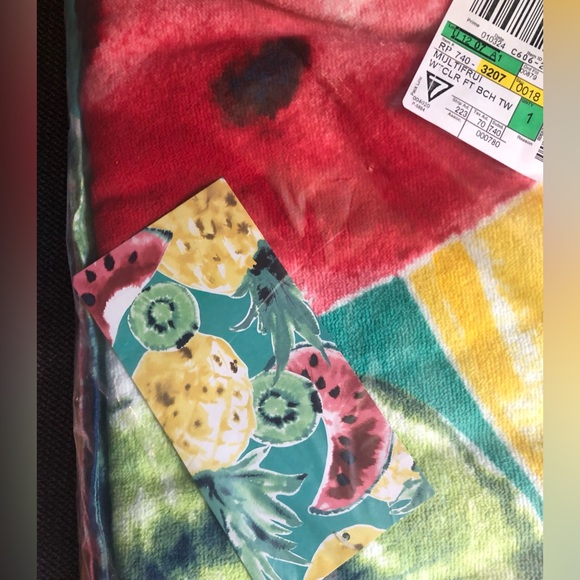 Vera Bradley Straw Beach Tote - Picture 4 of 4